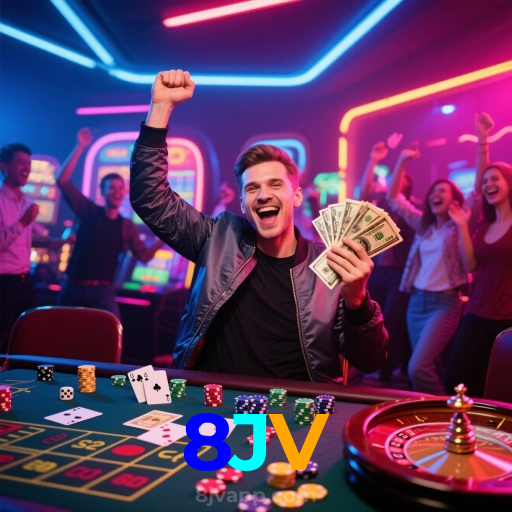 8JV：Jogue blackjack, poker e aposte no futebol para vitórias épicas!