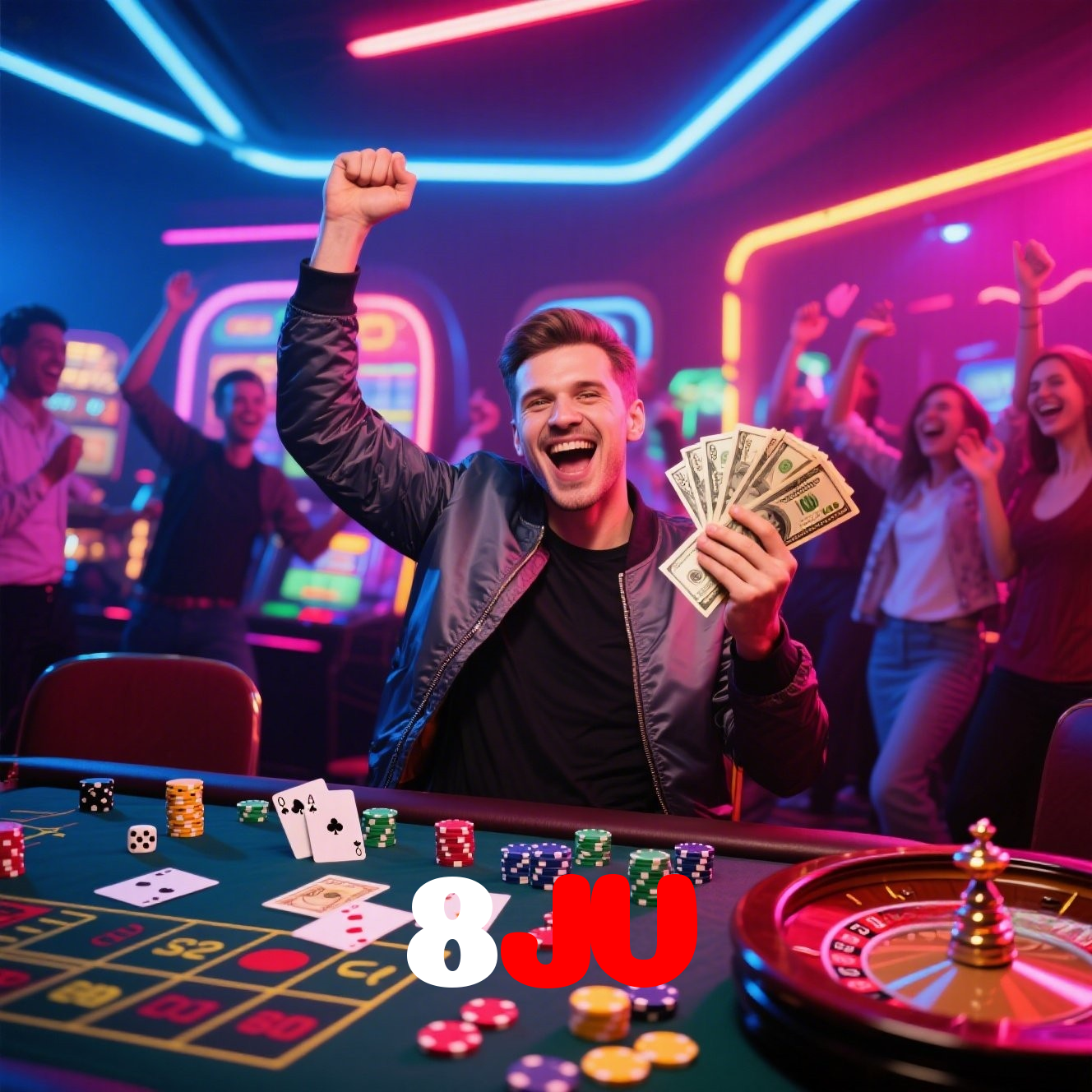 8JV:Apostas ao vivo no futebol e grandes prêmios em blackjack e roleta!