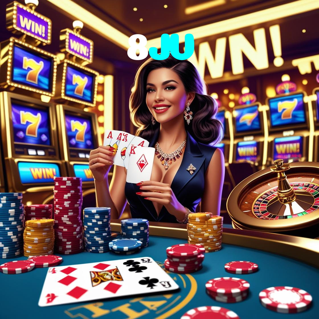8JV:Vença no poker e prove que você é o mestre das cartas!