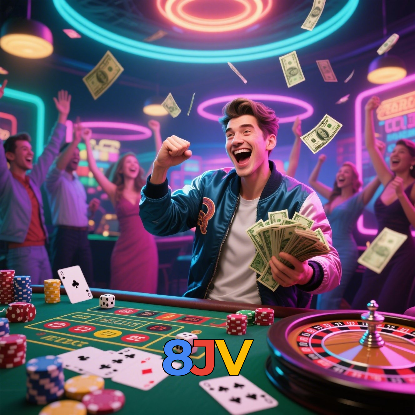 8JV:A sorte está ao seu lado em slots, poker e apostas esportivas online!