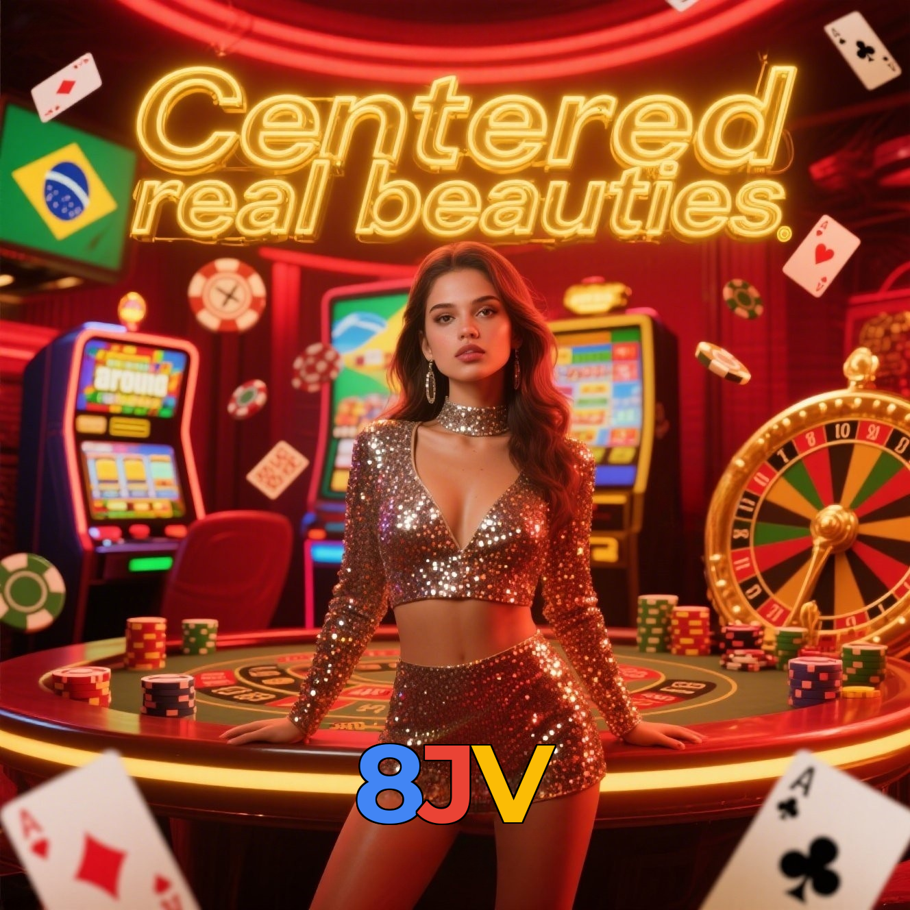 8JV:Aposte no seu time no futebol e divirta-se com slots e roleta!