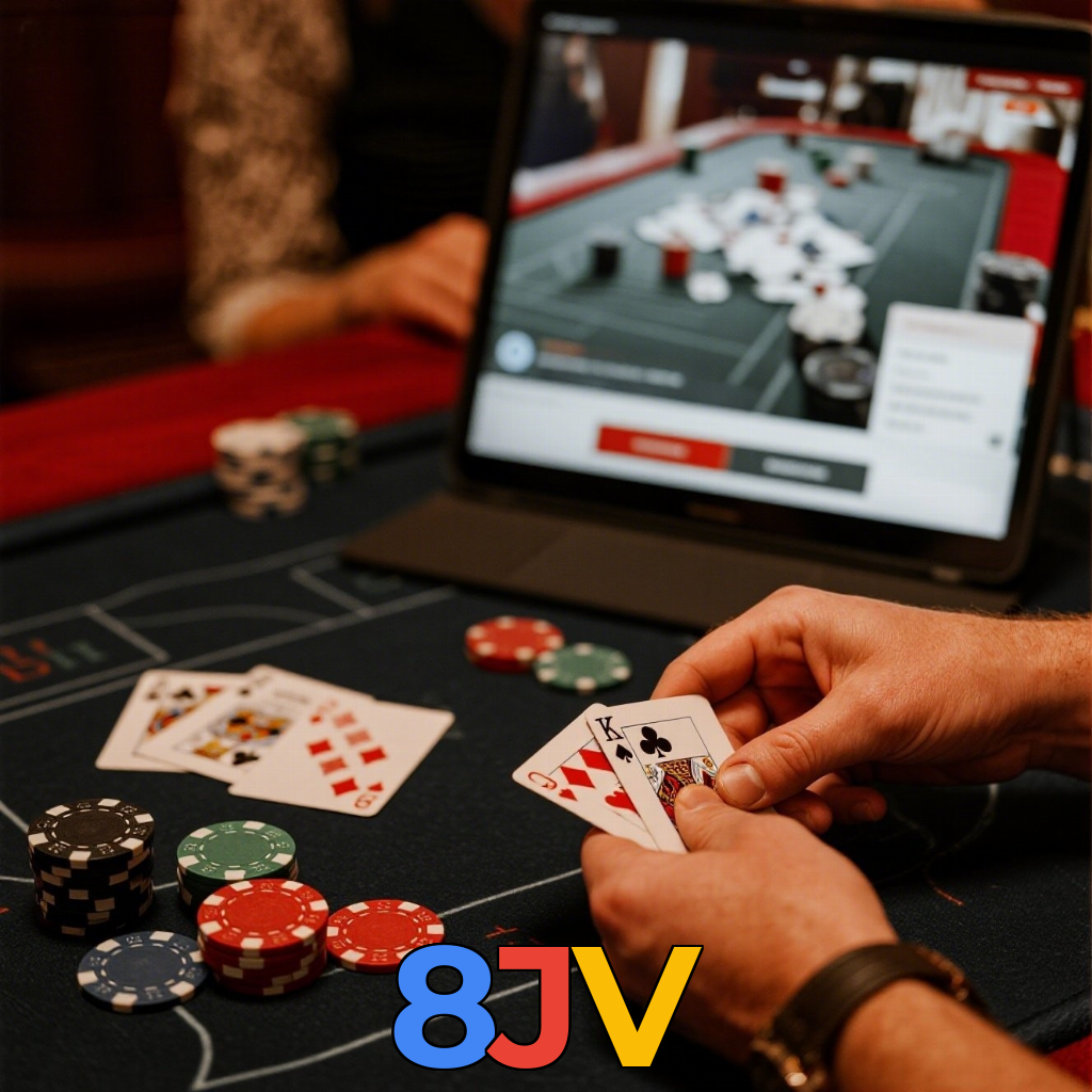8JV:Vença no poker e prove que você é o mestre das cartas!
